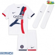 Paris Saint-Germain Ousmane Dembele #10 Bortedraktsett Barn 2025-26 Kortermet (+ Korte bukser)